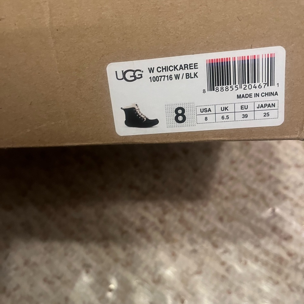 UGG Kids Black Chickaree Boots